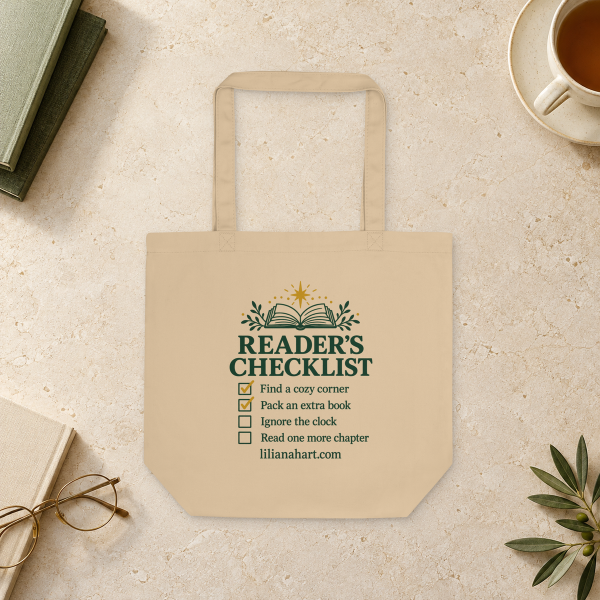 Reader's Checklist — Oyster Tote
